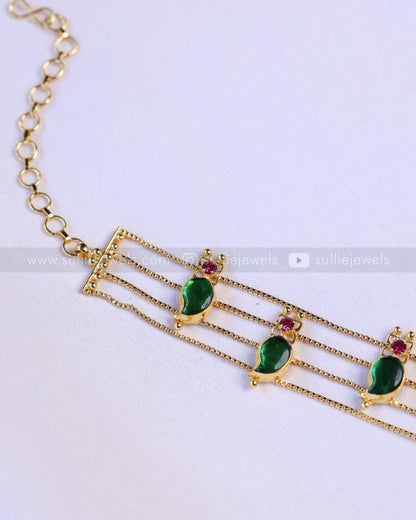 2168 - Palakka Mango Choker with Stud
