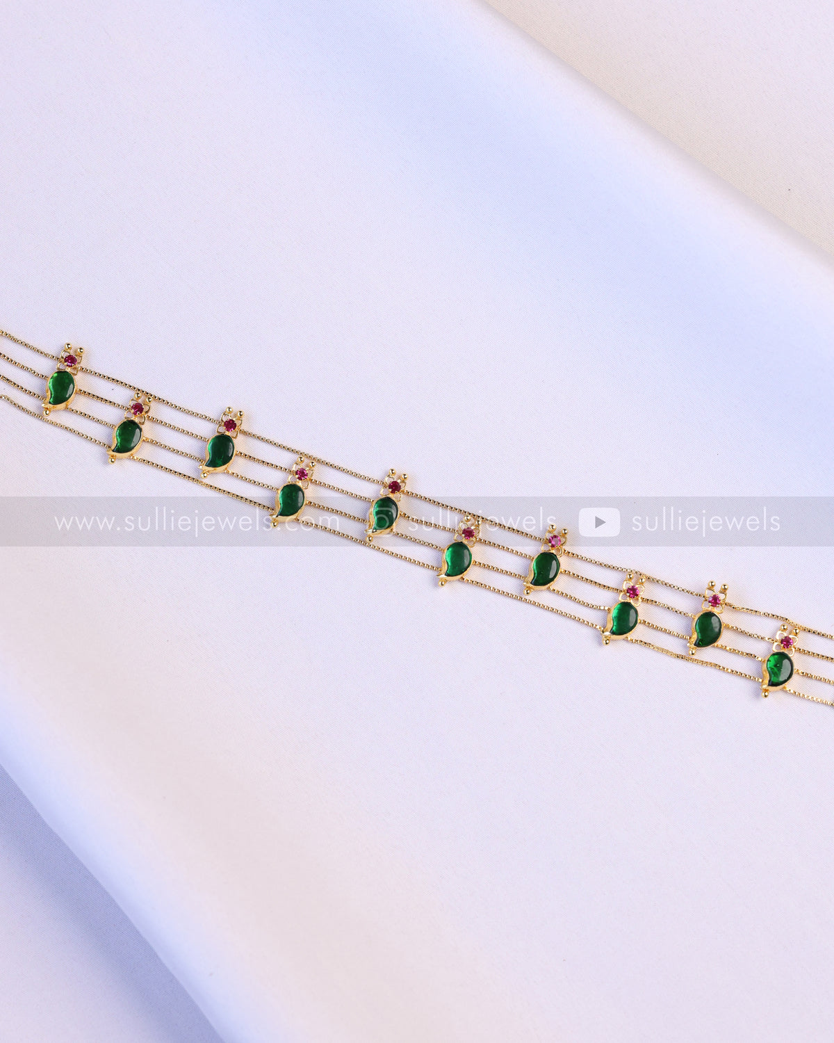2168 - Palakka Mango Choker with Stud