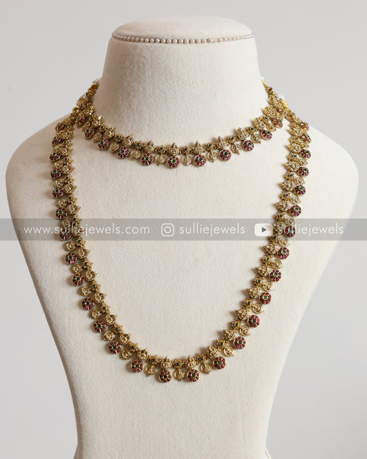 Kemp Stone Coin Minimal Bridal Combo ( 3 piece )
