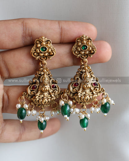 Sullie Basic - Goddess Bridal Green Beads Combo ( 3 piece )