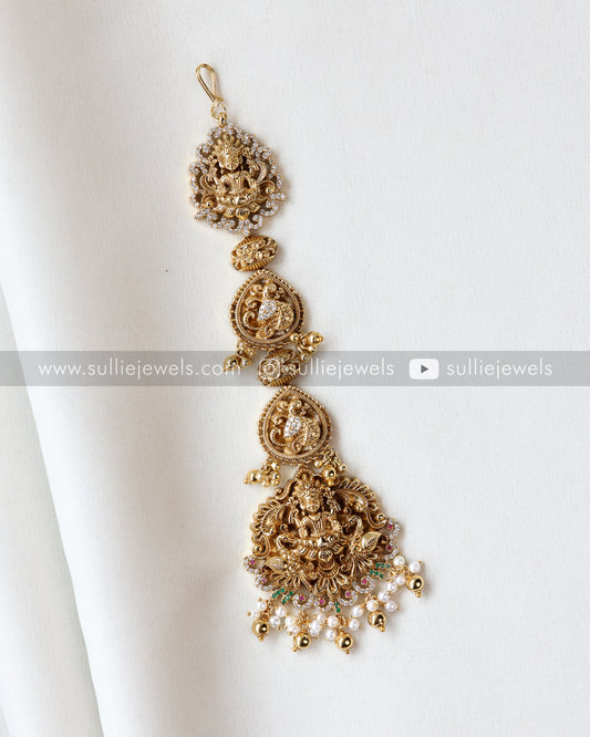 Premium Lakshmi Detailed Stone Tikka / Nettichutti