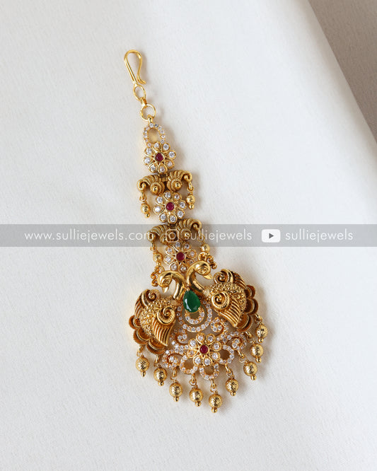 Premium Peacock 3D Stone Tikka / Nettichutti