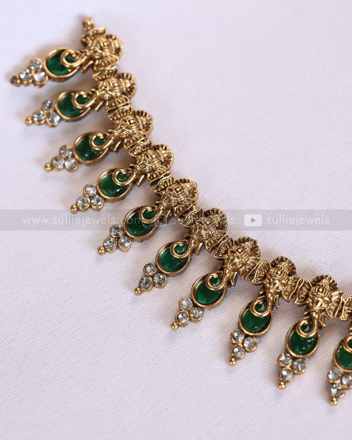 3893 - Sullie Basic Ruby Lakshmi Necklace with Earrings