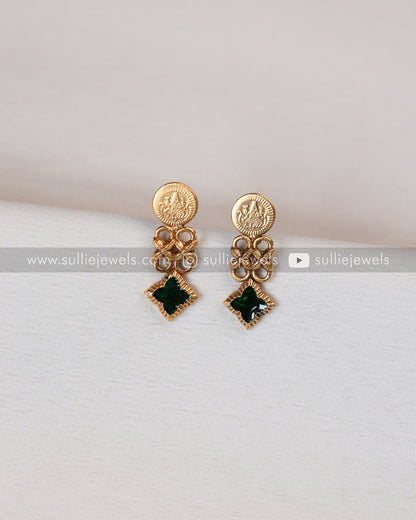 Sullie Basic - Coin & Palakka Choker / Necklace with Stud