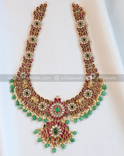 No Idol Premium Mint Bridal Combo with Tikka ( 5 piece )