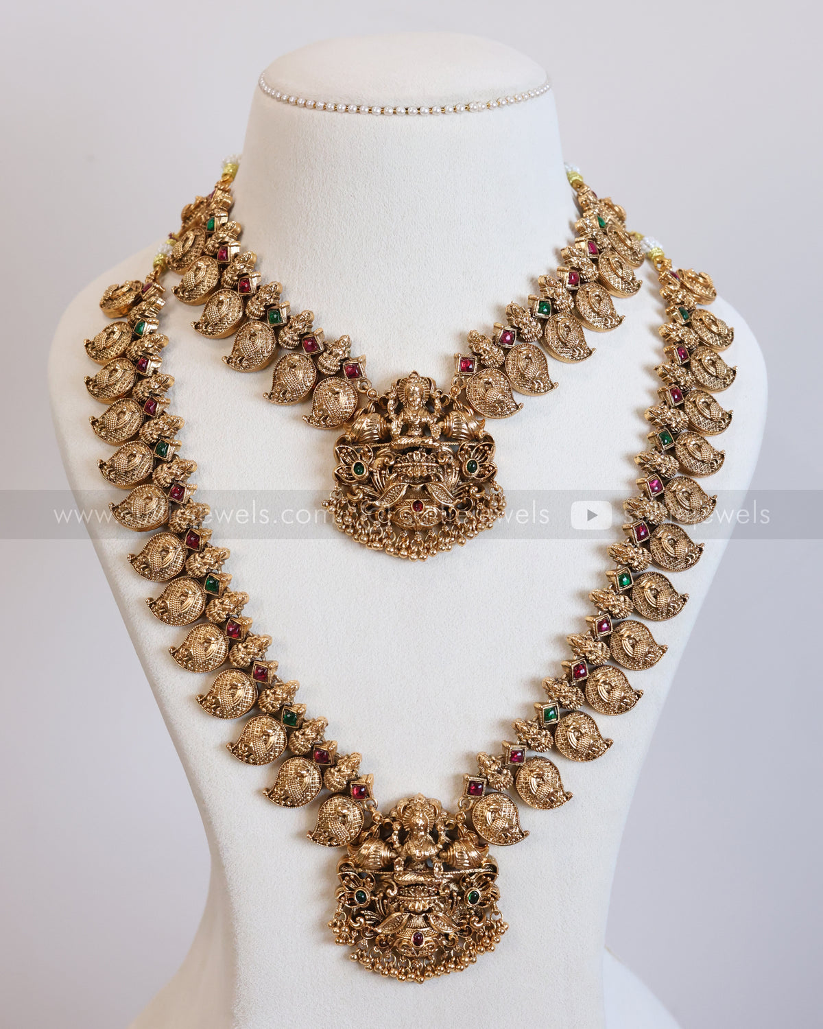 847 - Sullie Basic - Goddess Mango Design Bridal Combo ( 3 piece )