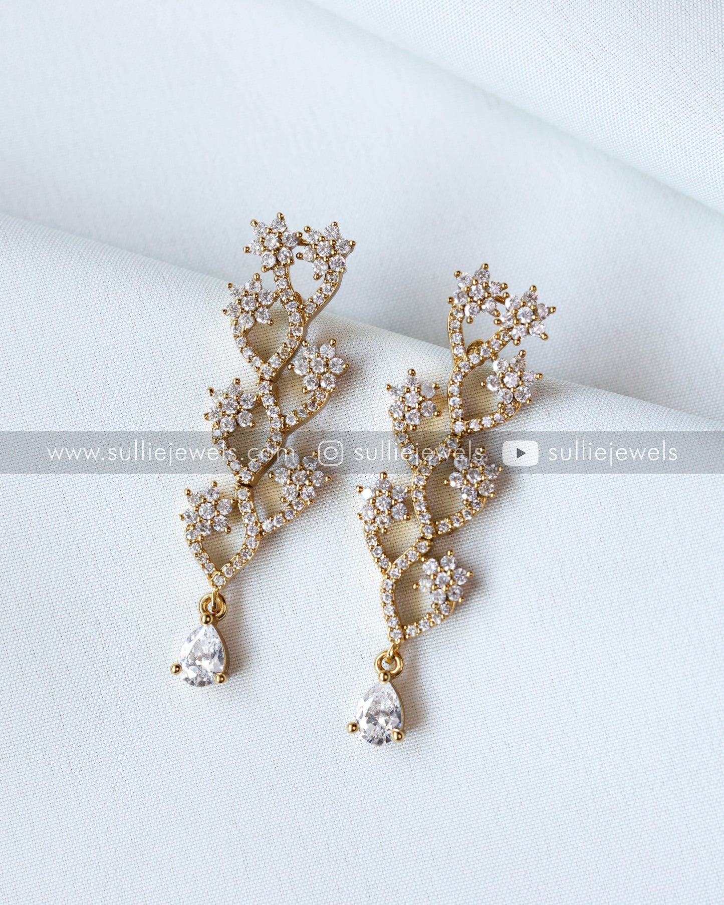 AD Climber Necklace with Earring
