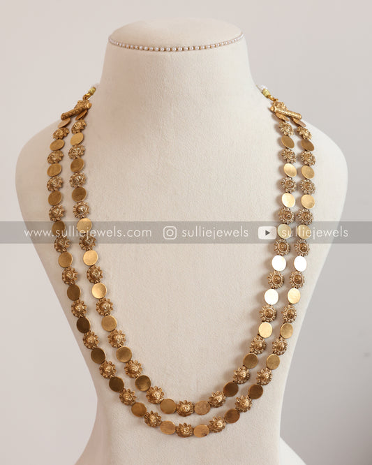 Sullie Basic - No Idol Coin Long Chain / Kaashumaala with Jhumka