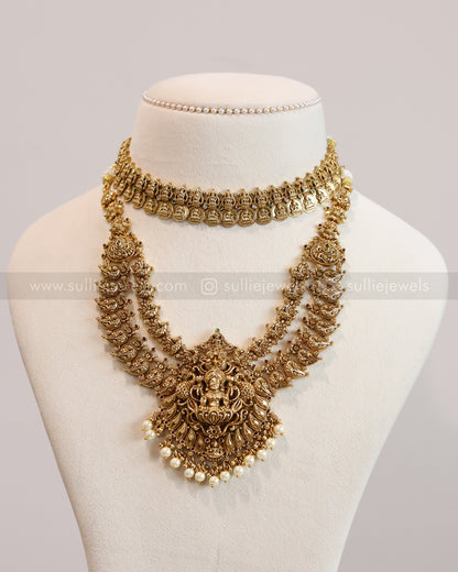 Premium Detailed Goddess Coin Layered Combo ( 4 piece )