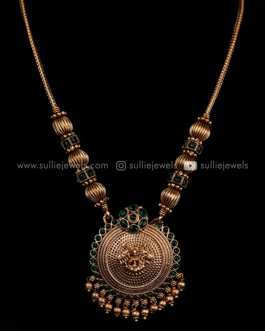 Lakshmi Pendant with Jhumkas