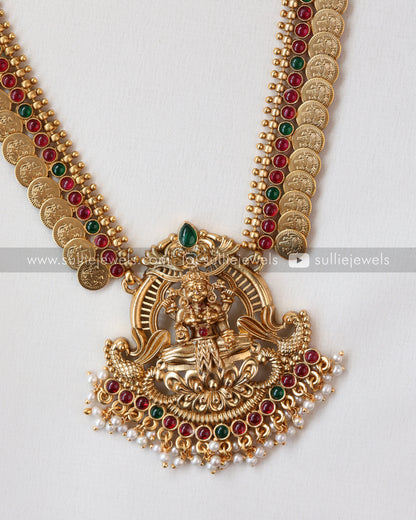 Lakshmi Coin Haram with Earrings