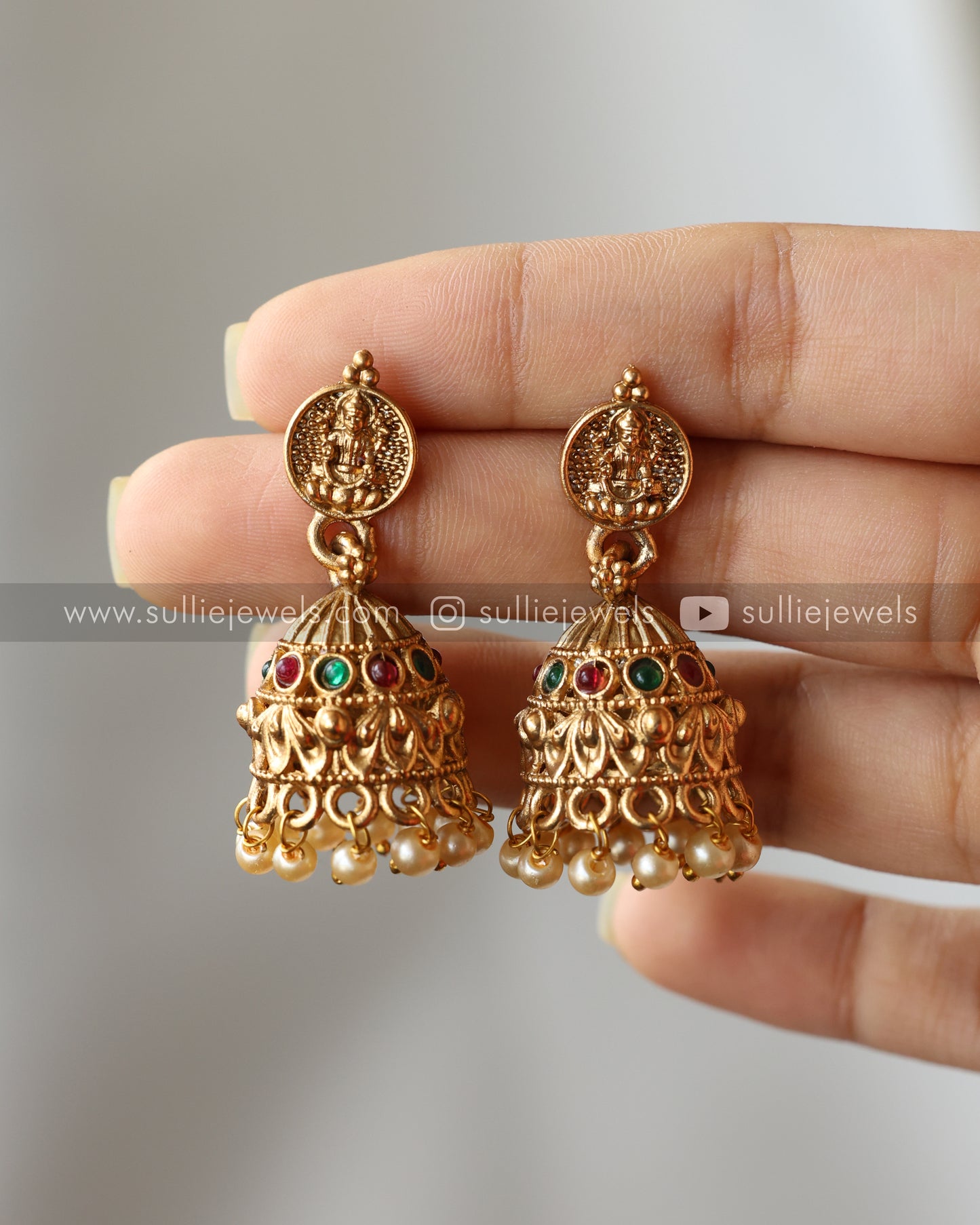 Lakshmi Coin Haram with Earrings