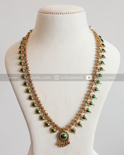 Sullie Basic - Kerala Palakka Long Chain / Maala with Studs