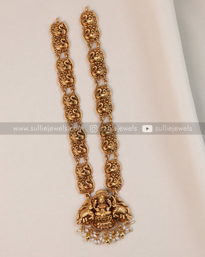 Lakshmi Long Chain / Haaram with Jhumka