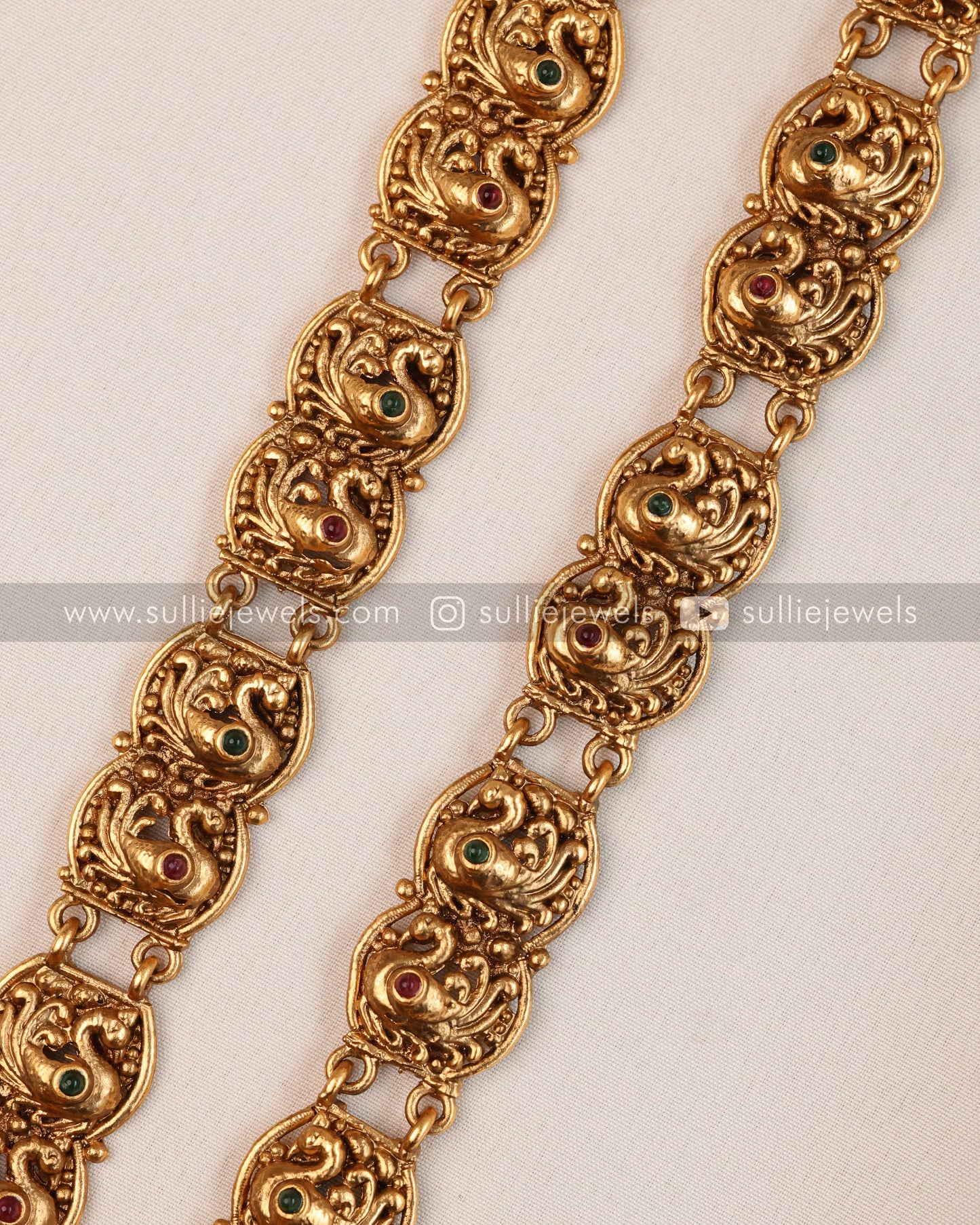 Lakshmi Long Chain / Haaram with Jhumka