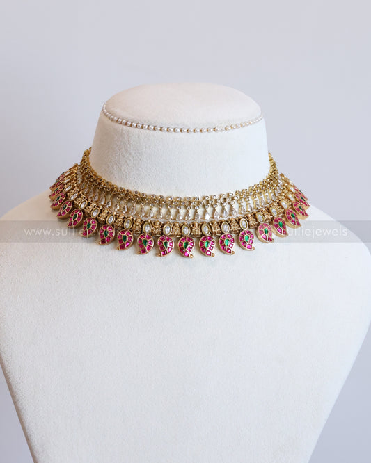 Mango Design Jadau Kemp & AD Layered Combo