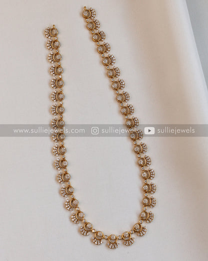 Diamond Lookalike Long Chain with Stud