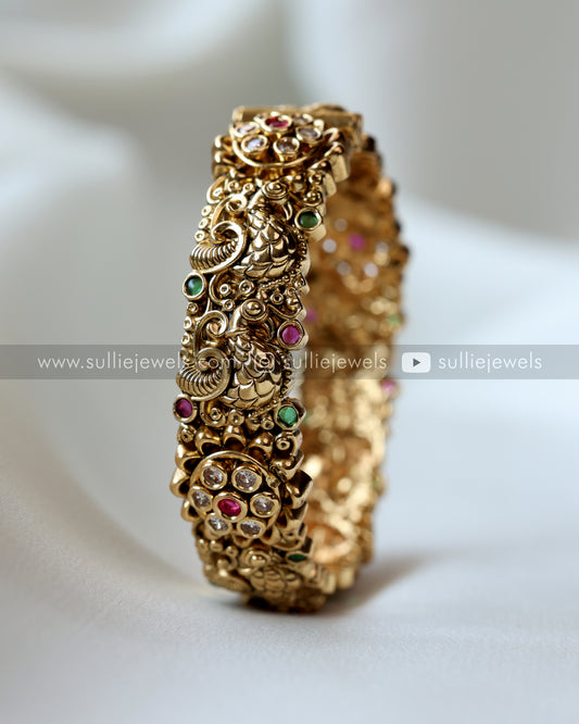 Peacock Premium Openable Bangle