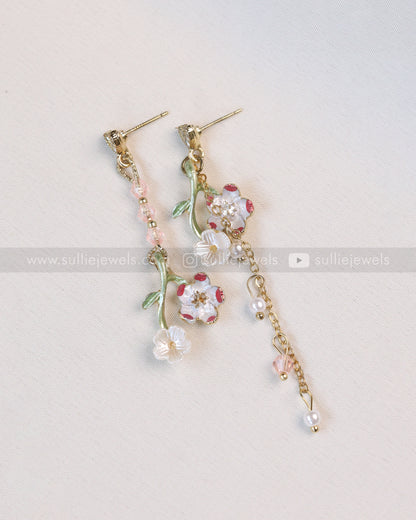 W146 - Korean-style Dangle Drop Earrings