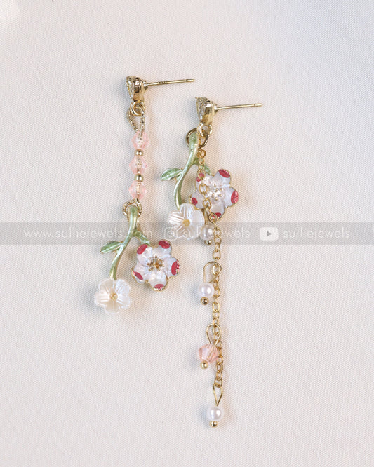 W146 - Korean-style Dangle Drop Earrings