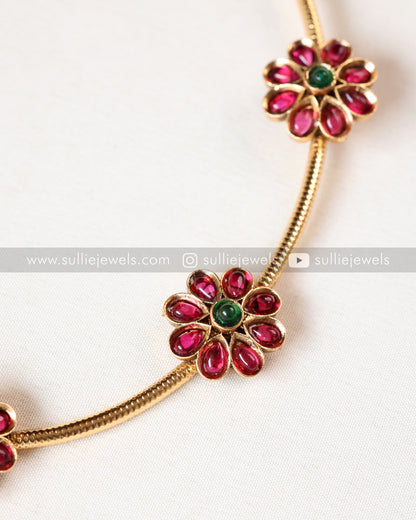Sullie Basic - Ruby Flower Hasli with Stud