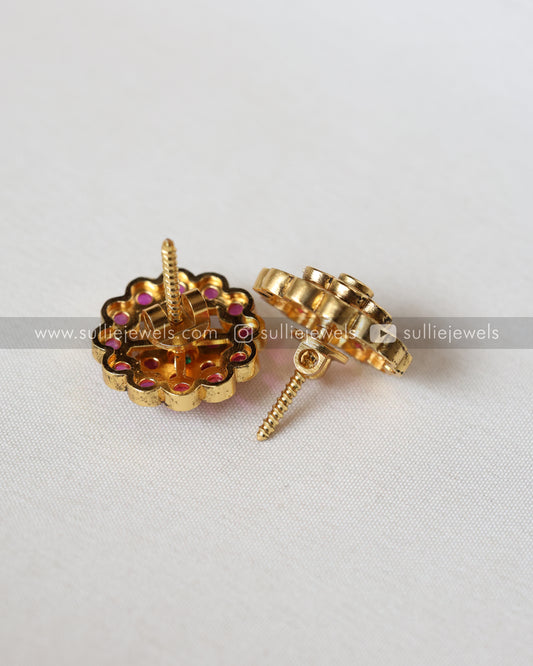 Ruby Premium Kemp Screw Back Stud