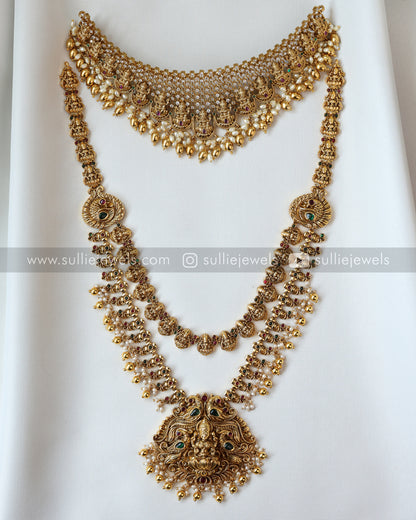 Lakshmi Detailed Bridal Combo ( 4 piece )