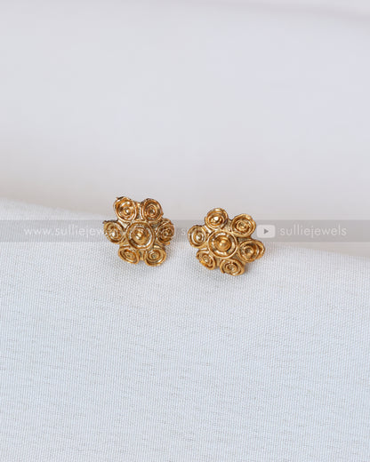 3762 - Sullie Basic Gold Ball Design String with Stud