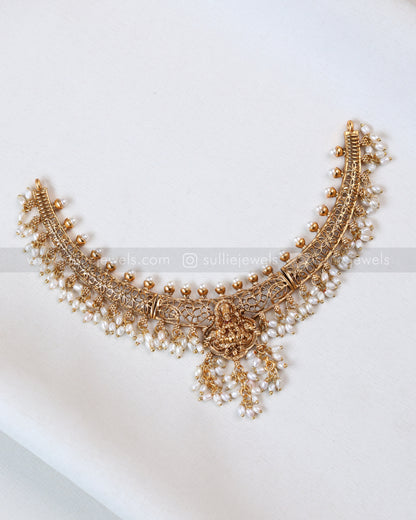 3761 - Sullie Basic Lakshmi Designer Guttapusalu Hasli with Stud