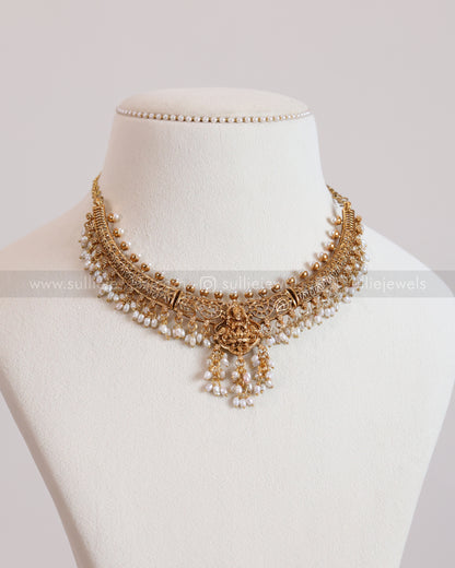 3761 - Sullie Basic Lakshmi Designer Guttapusalu Hasli with Stud