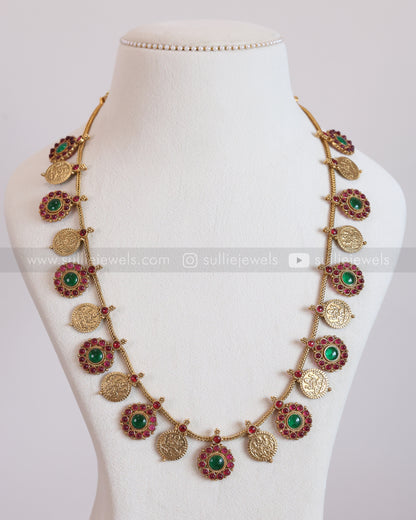 7186 - Sullie Basic - Traditional Coin & Kemp Fusion Longchain with Studs