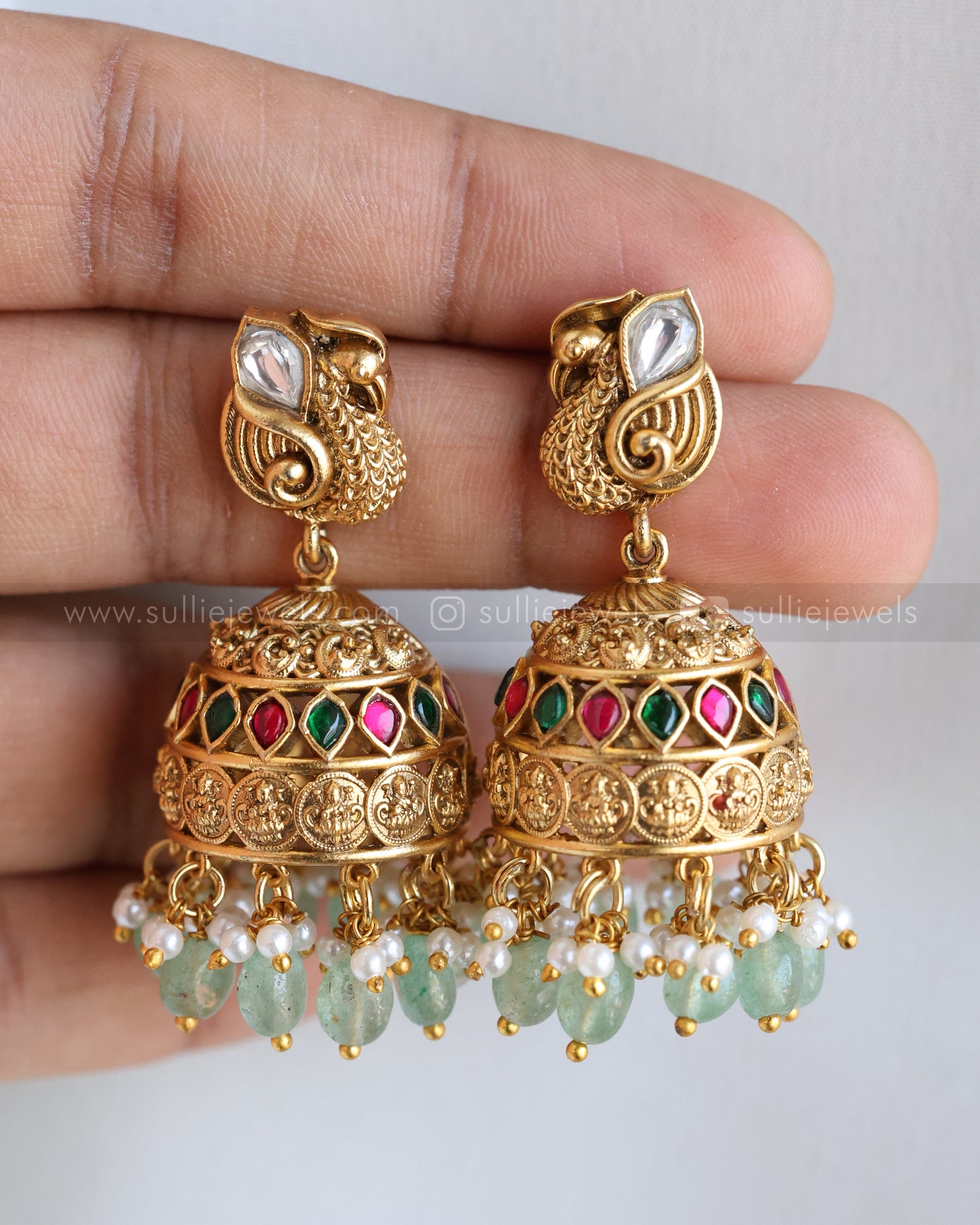 Premium Coin Goddess Gold Bridal Combo ( 7 piece )