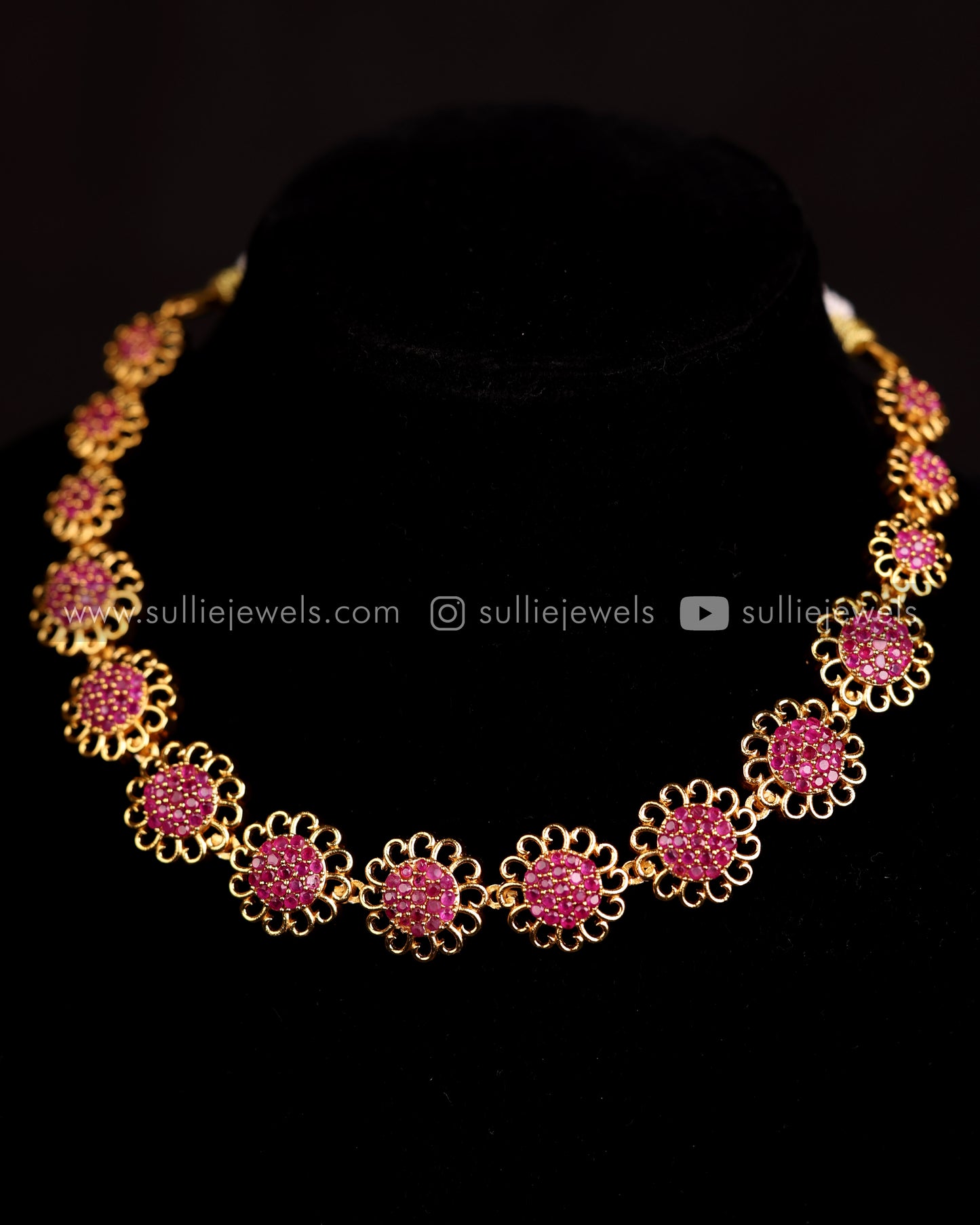 Sunflower AD Necklace Set