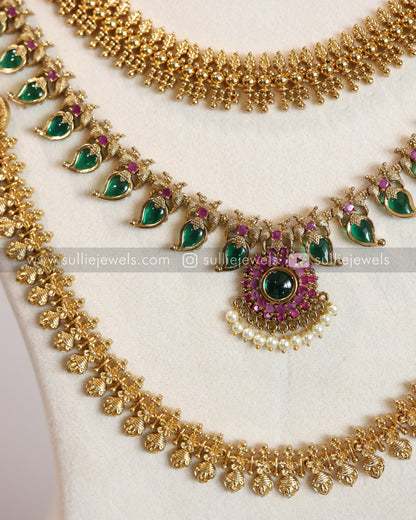 Traditional No idol Palakka Bridal Combo ( 8 Piece )