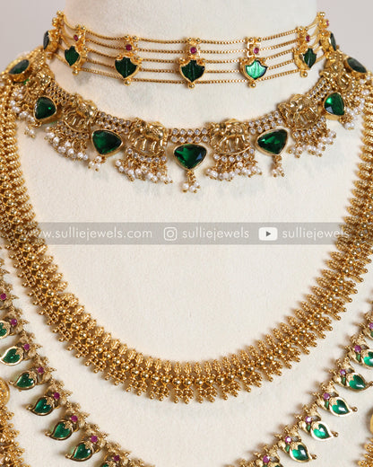 Traditional No idol Palakka Bridal Combo ( 8 Piece )