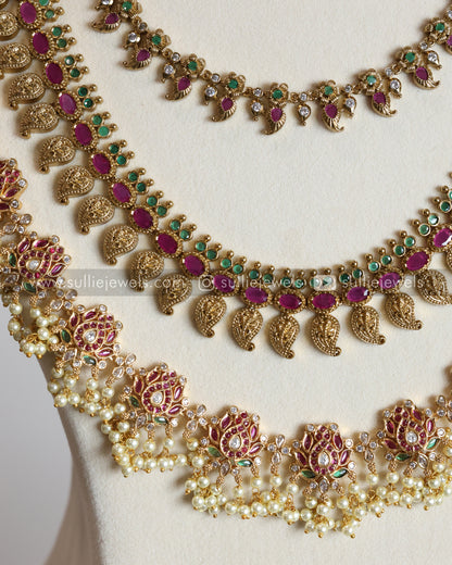 Lotus Mango bridal combo ( 8 Piece )