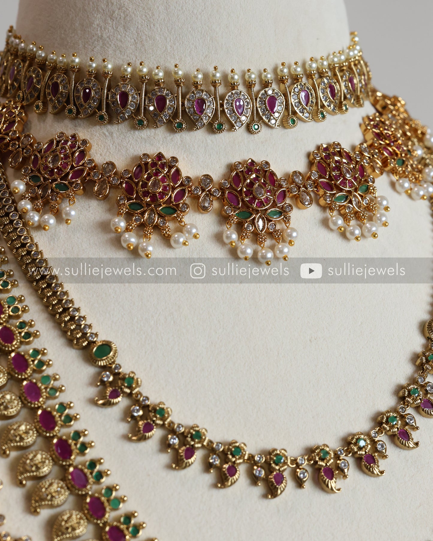 Lotus Mango bridal combo ( 8 Piece )