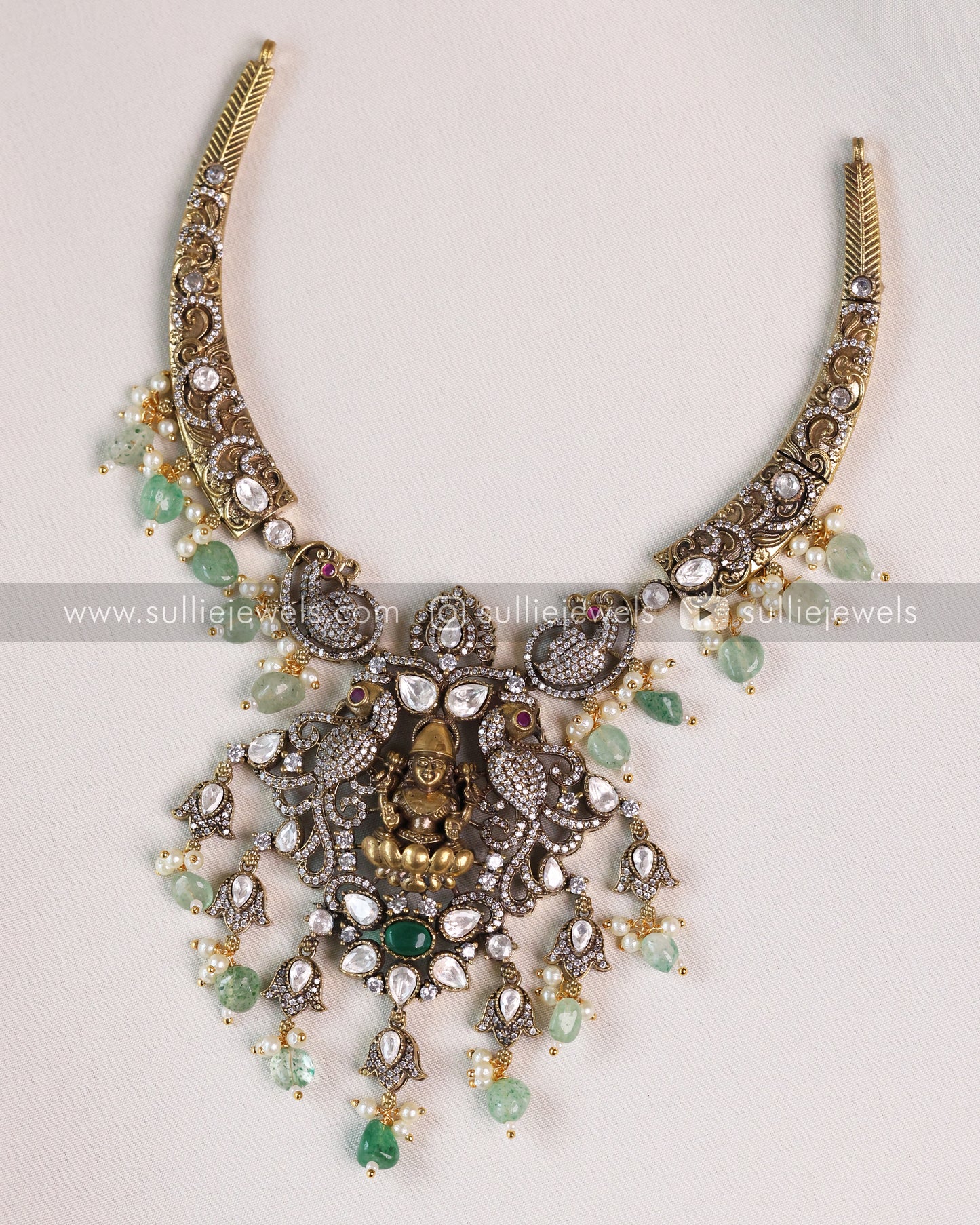 Premium AD Goddess Hasli with Earring