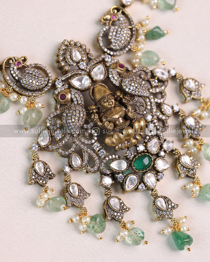 Premium AD Goddess Hasli with Earring