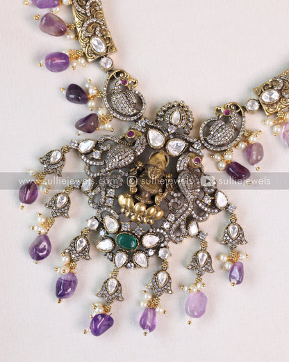 Premium AD Goddess Hasli with Earring