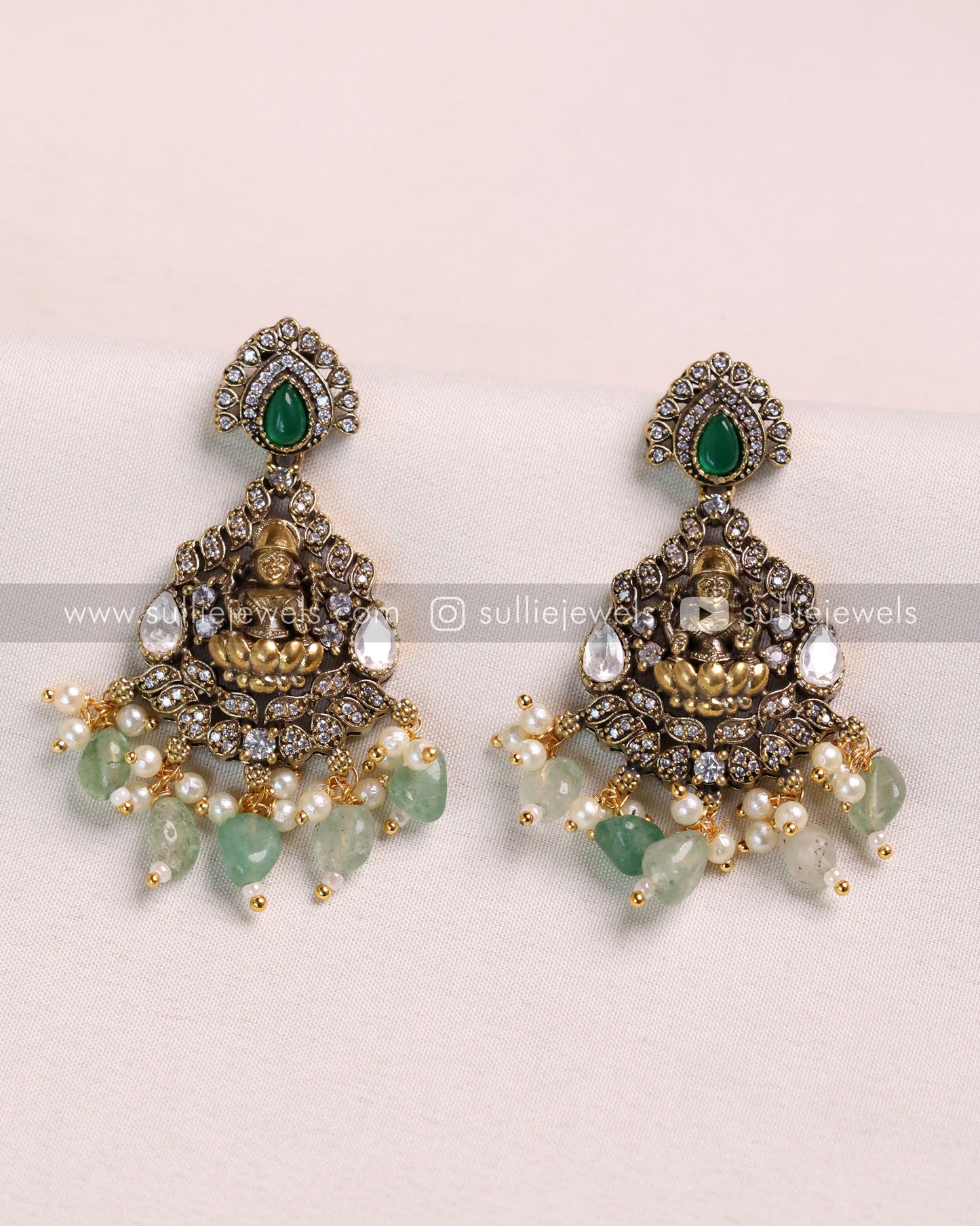 Premium AD Goddess Hasli with Earring
