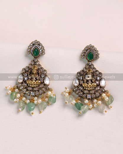 Premium AD Goddess Hasli with Earring