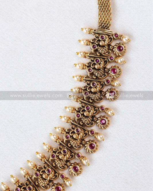 No Idol Ruby Premium Pearl Hipchain