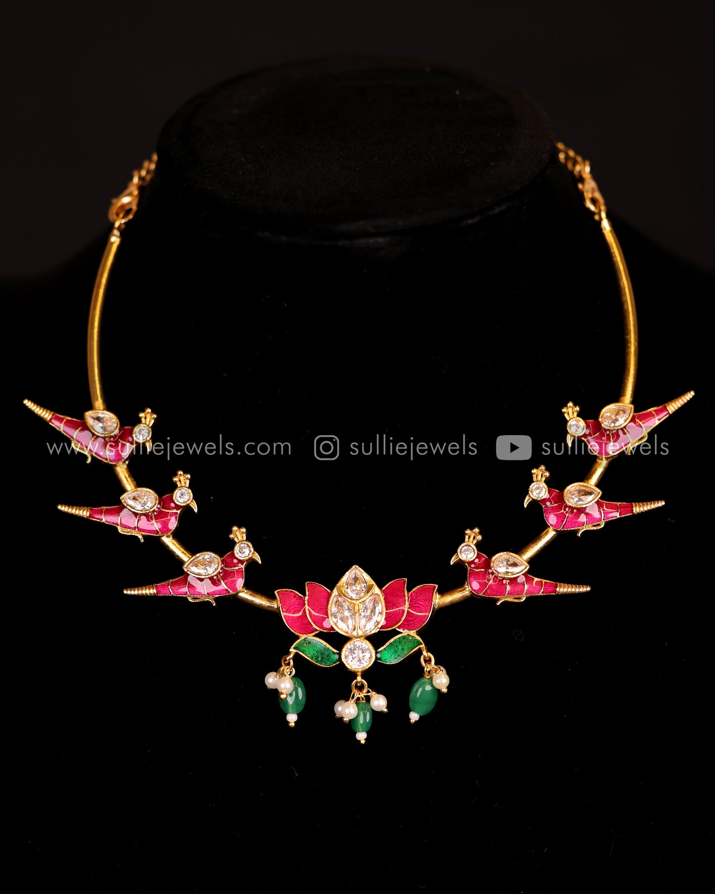 Lotus & Parrot Hasli / Choker Set