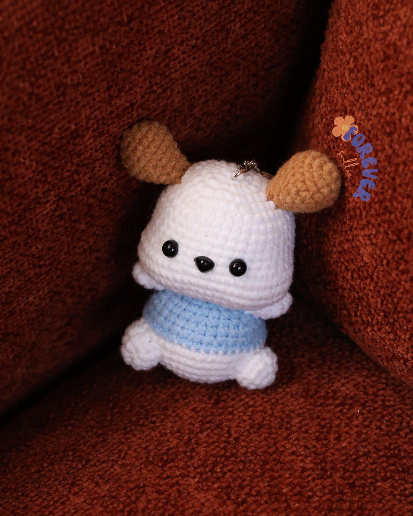 Pochacco Dog Keychain - 5 colours