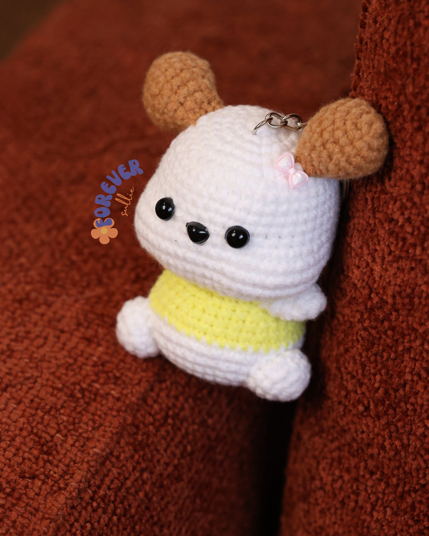 Pochacco Dog Keychain - 5 colours