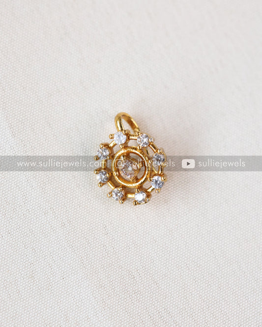 Nose Pin - No Piercing Required - Floral Design