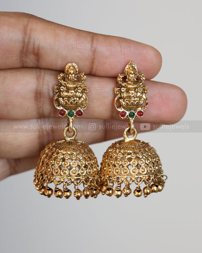 Sullie Basic - Lakshmi Peacock Coin Bridal Combo ( 3 piece )