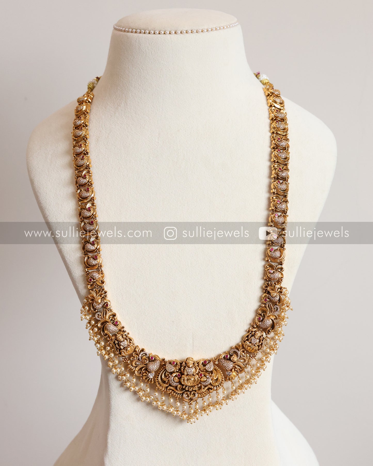 Premium Goddess Long Chain with Earring