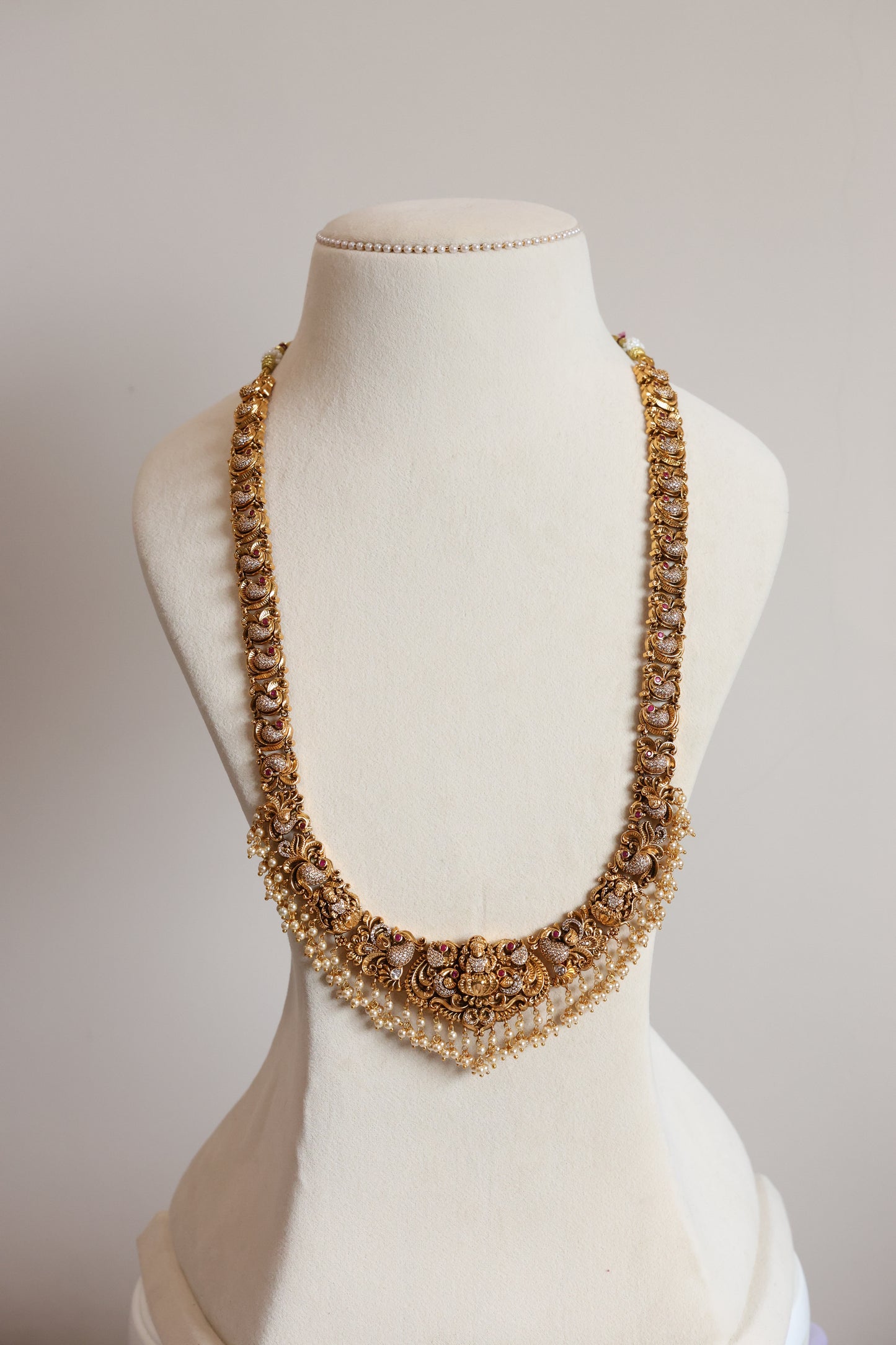 Premium Goddess Long Chain with Earring
